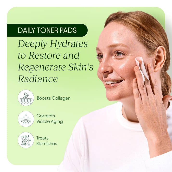 3-in-1 Glass Skin Toner Pads