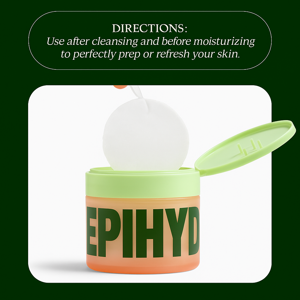 3-in-1 Glass Skin Toner Pads